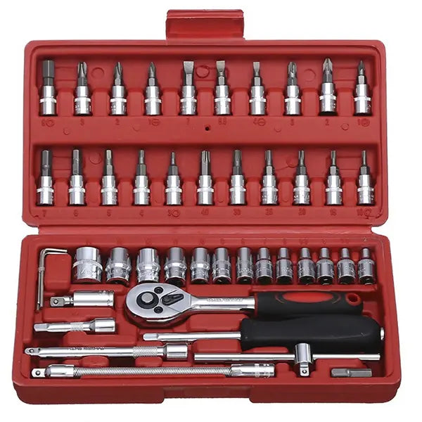 Gedora set imbusa , torexa, srafcigera od 46 delova