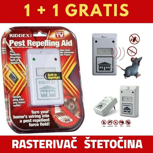 Rasterivač ŠTETOČINA 1+1 GRATIS