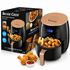 Air Fryer Silver Crest 6L sa digitalnim kontrolama i velikom korpom za pripremu pomfrita, mesa, povrća i drugih omiljenih jela.