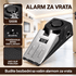 Alarm protiv provale za vrata sa metalnim graničnikom, anti-slip podlogom i tri nivoa senzitivnosti.