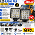 LED radni reflektor 48W za vozila sa napajanjem 12V–24V, namenjen za dodatno osvetljenje automobila, kamiona, traktora i radnih mašina.