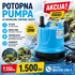 Nubios DS 20W pumpa za fontane i akvarijume sa snažnim protokom vode.