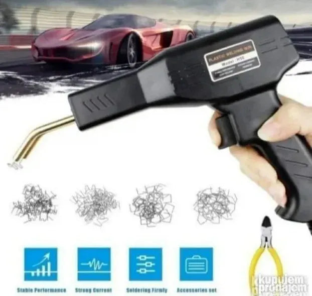 Pištolj za varenje plastike sa koferom, pouzdan alat za varenje plastičnih materijala sa lakoćom i preciznošću.