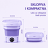 Kompaktna mini mašina za pranje veša idealna za putovanja i male prostore.