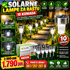 Solarne lampe za baštu set od 10 komada sa solarnim punjenjem i automatskim uključivanjem u mraku.
