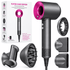 Super Hair Dryer fen za kosu 1600W sa 5 dodatnih nastavaka, praktičan uređaj za brzo sušenje i svakodnevno uređivanje svih tipova kose.