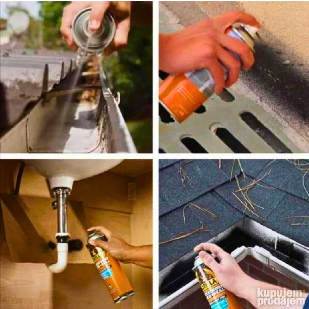 Tečna guma u spreju 700ml – efikasno rešenje za vodootpornu izolaciju i zaštitu. Laka primena.