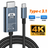 Type C na HDMI 4K 60Hz kabl adapter za prenos slike i zvuka sa kompatibilnog USB-C uređaja na TV, monitor ili projektor.