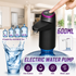 Elegant električna pumpa za vodu sa modernim dizajnom i automatskim doziranjem, praktična za korišćenje na balonima različitih kapaciteta.