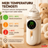 Prenosivi grejač za bebine flašice sa preciznom kontrolom temperature, digitalnim ekranom i praktičnim LED noćnim svetlom.