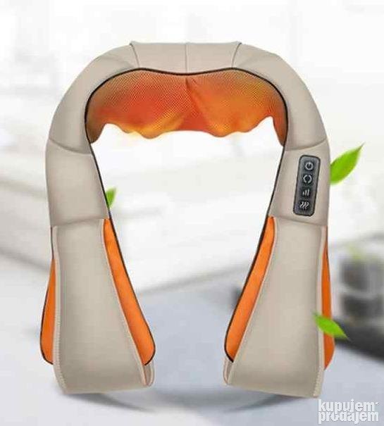 Šijacu masažer pruža efikasnu masažu vrata i ramena, oslobađa od stresa i ukočenosti.